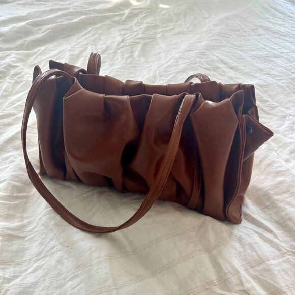 Alice Martha x Elle brown shoulder bag - Picture 2 of 3